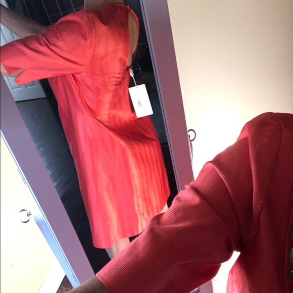 Tibi Coral Dress - Picture 4 of 17